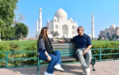 Taj Mahal tour clients - same day Taj Mahal tour by gatimaan express
